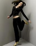 survetement femme velour, la taille M