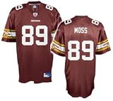 Washington Redskins Santana Moss Replica Adult Team Alternate Color NFL Equipment Jersey, Size= Large