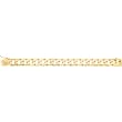 14-karat-gold Curb Chain Bracelet 8"