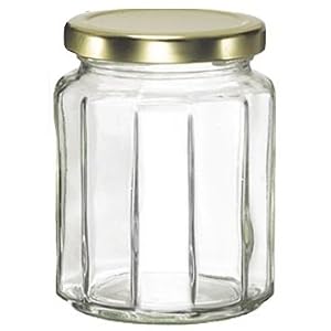 4 pack - - Almost UNBREAKABLE 1.5 oz. GOURMET DODECAGON- with lids. Treated by HercuGlass... by HercuGlass