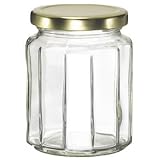 4 pack - - Almost UNBREAKABLE 1.5 oz. GOURMET DODECAGON- with lids. Treated by HercuGlass... by HercuGlass