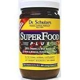 (1) Dr. Schulze's Superfood Plus! 14oz Jar Whole Food Mineral Nutritional Supplement Meal Replacement POWDER