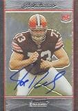 Joe Thomas, Cleveland Browns, 2007 Bowman Chrome Rookie Autographed Card