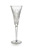 Waterford Crystal Twelve Days of Christmas Flute, 6th Edition, Six Geese-A-Laying