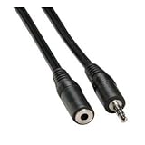 Sony MDR EX51LP Fontopia Headphones 3.5 mm Male to Female Stereo Audio Extension Cable, 5ft