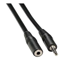 Buy 3.5 mm Male to Female Stereo Audio Extension Cable, 5ft by DekCell now!