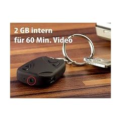 OctaCam Mini-Schl�sselbund-Videokamera im Fernbedienungs-Look 2GB