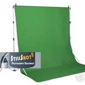 New 10x13 Green Muslin Video Photo Backdrop Background