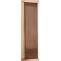 Preisg�nstiger Fl�chenvorhang Schiebegardine, transparent, unifarben, mit Zubeh�r, 245x60, Braun, 85589
