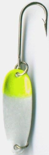Dick Nite Original Spoons - Size 1 Pearl/Chartreuse Head