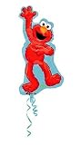 Sesame Street Elmo Waving Super Shape Mylar Party Balloon