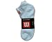 WILSON Men's White Trainer Liner Sock (Pack of 3)