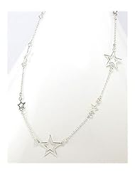Star Necklace In 92.5 Sterling Silver