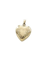 Heart Locket in 14k Yellow Gold