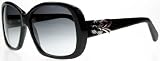 Marc Jacobs Women's 315 Shiny Black Frame/Grey Gradient Lens Plastic Sunglasses