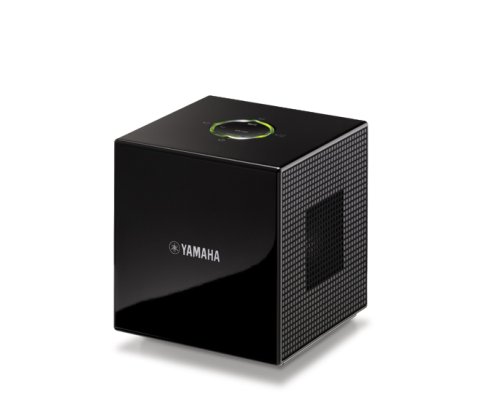 Yamaha NX-A01BL Compact Cube Shaped Powered Speaker (Black)