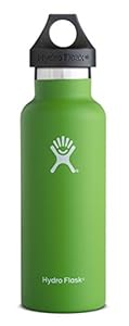 Hydro Flask Vacuum Insulated Stainless Steel Water Bottle, Standard Mouth - 18oz, Kiwi