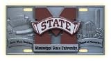 Mississippi State Bulldogs Official License Plate