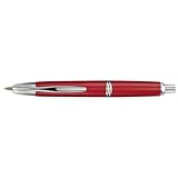 Namiki Vanishing Point Rhodium Trim Fountain Pen - Red/Rhodium, Medium Nib 60244