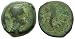 Ptolemaic Kingdom of Egypt, Cleopatra VII, Philopator, 51 - 30 B.C., Paphos, Cyprus; Bronze Dichalkon