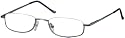 Sunoptic OR42B Blue Reading Glasses - Strength +2.00 Incl. Case