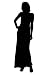 Silhouette with Clipping Path Woman in Formal Gown - 24