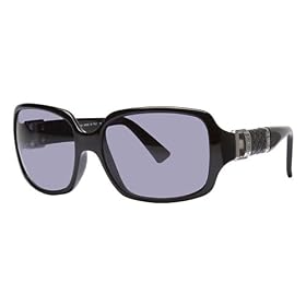 FENDI FS445 001 BLACK PLASTIC SUNGLASSES