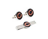 Chicago Bears Cufflinks and Tie Bar Gift Set