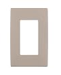 Leviton Renu REWP1-CA One-Gang Screwless Snap-On Wallplate, Caf� Latte