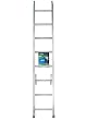 Werner D1216-2 225-Pound Duty Rating Aluminum Flat D-Rung Extension Ladder, 16-Foot