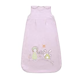 Slumbersac Summer Lilac Windmill Sleeping Bag 6-18 1 Tog