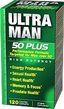 Vitamin World Ultra Man 50 Plus Performance Multi Vitamin, 120 Caplets
