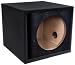 Atrend Enclosures ZV12SBLACK 12 Single Chambered Vented Kandy Kolors Empty Enclosure - Black (1 Each)