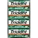 Trident Sugarless Chewing Gum Val-U-Pak Spearmint - 12 X 18 Stick Pack