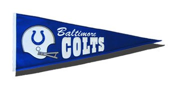 Indianapolis Colts - NFL Throwback Pennant