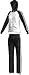 adidas YOUNG KNIT SUIT Trainingsanzug weiß-schwarz