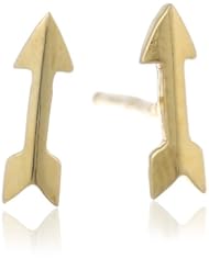 Adina Reyter Tiny Arrow Stud Earrings