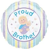 Proud Brother Helium Balloon
