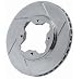 Automotive : Power Stop AR8580SL Slotted Performance Brake Rotor - Left