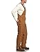 Carhartt Men's Big & Tall Quilt Lined Zip To Thigh Bib Overalls