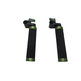 Lanparte Pro 2 x Single Side Front Handle Handgrip For DSLR 15mm Rods Support Follow Focus