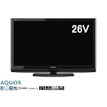 SHARP LEDAQUOS 26型 地上・BS・110度CSデジタルハイビジョン液晶テレビ LC-26V5-B ブラック系