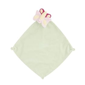 Chenille Monkey Baby Security Blanket