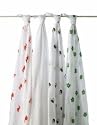 Aden & Anais Mod Turtle Swaddle Wraps 4 Pack
