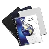 Fellowes 52089, Transparent PVC Covers - Letter, 100 pack