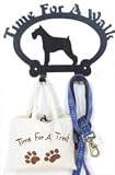 Dog Leash Hook - Schnauzer (Time for a Walk)