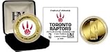 TORONTO RAPTORS 24KT Gold and Color Team Logo Coin