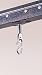 Da-Lite T-Bar Clips, Pack of Two, Black