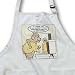 Doggie Bottled Water - Medium Length Apron With Pouch Pockets 22w X 24l