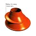 New Tusa WaterProof Integrated Quick Change Silicone Neck Seal for the D1 Hybrid, D7 Pro ISS & D10 Pro Drysuits - Orange